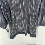 Apt. 9  Abstract Print 3/4 Sleeve Shark Bite Hem Cowl‎ Neck Sweater Photo 12