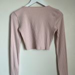 Aeropostale Pink Long Sleeve Top  Photo 2