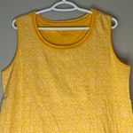 White Stag  Yellow & White Tank Top Size XL (16-18) Photo 4