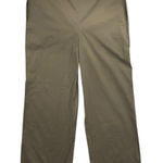 White Fox Boutique WHITE FOX Olive Green Wide Leg Pants Tie Waist Drawstring Cargo Style Photo 0