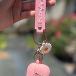 Pink Butterfly Charm AirPod Pro Case Photo 1