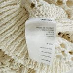 Free People Chloe Cardigan Size Large Cream Open Knit V-Neck 3 Button Photo 7