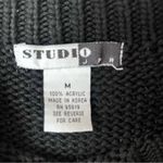 Vintage 00s Y2K Studio JPR Black Mockneck Sleeveless Knit Top M Size M Photo 1