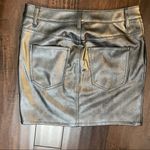 H & M New with Tags Faux Leather Biker Mini Skirt Photo 2