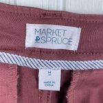 Market & Spruce NEW Rosabel Skinny Cuffed Pants Brown Cotton Size 14 Stitch Fix Photo 6