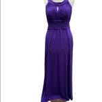 ✨ Sangria Women's Halter Keyhole Maxi Dress✨ Purple Size 12 Photo 1