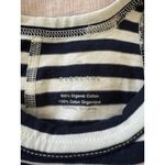 Everlane NWOT  The Essential 100% Organic Cotton Tank Striped XS Photo 2