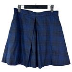 Gap  Blue Plaid School Girl Skater Skirt Size Small NEW with Tags Photo 0