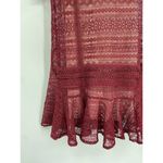 Marissa Webb Maroon Red Cybil Lace V Photo 5