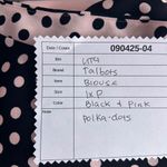 Talbots ‎ Womans Blouse Size 1XP Polka Dot Professional Office Career Work Career Photo 8