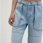 Free People NWT  Havasu Slouchy Cropped Jeans in Hoover Photo 2