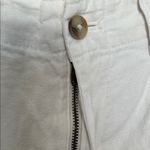 Madewell Cotton-Linen Pleated Wide-Leg Pants White Lighthouse Size 2 Photo 2