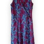 CAbi  Treasure Paisley Purple Swing Dress Women’s Size‎ 8 Spring Easter Church Photo 0