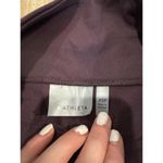 Athleta  Activewear Leggings Womens XSP Dark Purple Nylon Blend Pockets Stretch Photo 2