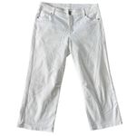 Kut From The Kloth  Lucy High Rise Wide Leg Jeans‎ Sz 14W White Denim Chic Casual Photo 0