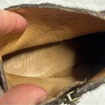 Madewell  Calf Hair Bootie Boot Animal Print Leather Dark Side Zipper Heel Size 8 Photo 6