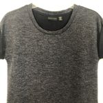 Adrienne Vittadini  Knit Pullover T-Shirt Dress Womens XS Minimalist Stretch Photo 2