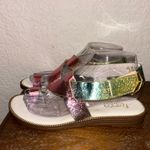 Franco Sarto Gess Toe Ring Self Attached Ankle Strap Sandal Shoes Size 6.5 Photo 4