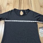 Kuhl  Women's Rhea 1/2 Sleeve T Shirt Gray French Terry Keyhole Back Athlesiure Photo 7