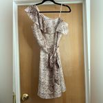 Bar III Bar111 Elegant Snake Print One-Shoulder Dress. Size-2 Photo 1