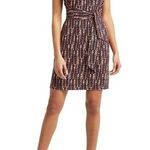 H by Halston Dress Size Extra Small Linen Blend Wrap Sash Tie Waist Sleeveless Photo 0