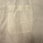 J Jill Jacket Tunic Large Petite White Linen Button‎ Up Pockets Shacket Coastal Size undefined Photo 13