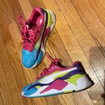 Puma RS-X3 Puzzle 2019 - 373797-08 Running system Neon Bright Pop Multicolor Rainbow 🌈Fashion Sneakers Low Top Athletic Sport Daily School Colorful Bright Neon Funky Y2k Photo 0