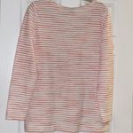 Tommy Bahama Red White Lace Up Top Size Medium Photo 3
