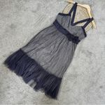 Moulinette Soeurs  Spirited Away Purple Tulle Dress Sleeveless Fairy Whimsy 6 Photo 3