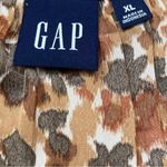 Gap Brown fall floral long sleeve work blouse Photo 5