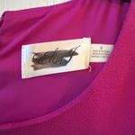 Eliza J Magenta Pink Long Sleeve A-Line Dress Size 8 with Pockets Photo 3