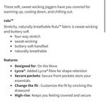 Lululemon Ready to Rulu Pant FLY Logo Heathered Navy 29” Photo 2