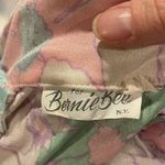 Vintage 70’s pastel floral maxi boho hippie festival maxi dress w/matching shirt Blue Photo 10