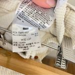 Levi's Levi’s Cream Corduroy Ribcage Straight Ankle Pants Size 32 Photo 7