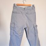 ZARA Grey Cargo Straight Leg Chino Pants Womens 30 Casual Classic Fall Photo 3