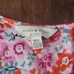 Lucky Brand  floral short sleeve dress very lightweight size medium Photo 1