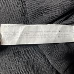 ZARA Slit Front Cap Sleeve Cropped Tie Neck Top Black Size Small 5410/234/800 Photo 18