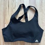 Adidas  Black Sports Bra Racerback Photo 0