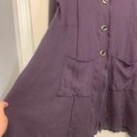 Blue Fish Organic & Natural Full Length Boho Style Purple Size 0 Jacket. 2339 Photo 1