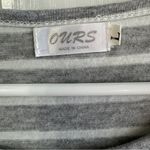 Ours lot of 2 striped short sleeve t shirt dresses size large Gray Photo 6