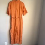 Anthropologie NEW  Corey Lynn Calter Utility linen blend Jumpsuit large Photo 2