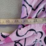 Candie's intimates women's hooded pajama top pink black hearts size Large Photo 4