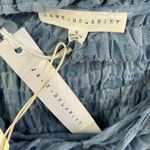 Jane and Delancey  Blue Checked Top Photo 3