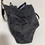 Coach Signature Gabby Black Canvas Monogram Tote shoulder bag large Photo 5