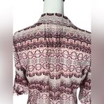 Vintage America Blues Pink Semi Sheer Boho Shirt Sz M Size M Photo 6