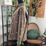 Madewell  Weathered Grove Floral Quilted Button Up Shacket Photo 1