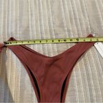 Somerfield Swim Reethi High Cut Cheeky Ribbed Bikini Bottom in Bloom Large NWT Photo 6