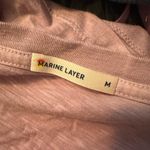 Marine layer  Boyfriend V-Neck in Heather Rose Size M Photo 4