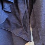 Athleta Sweater Nirvana Wear Two Ways Wrap Cardigan in Navy Blue Sz M EUC Photo 6