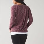 Lululemon  &go City Pullover Heathered Bordeaux Drama Rulu Size 4 Burgundy Red Photo 1